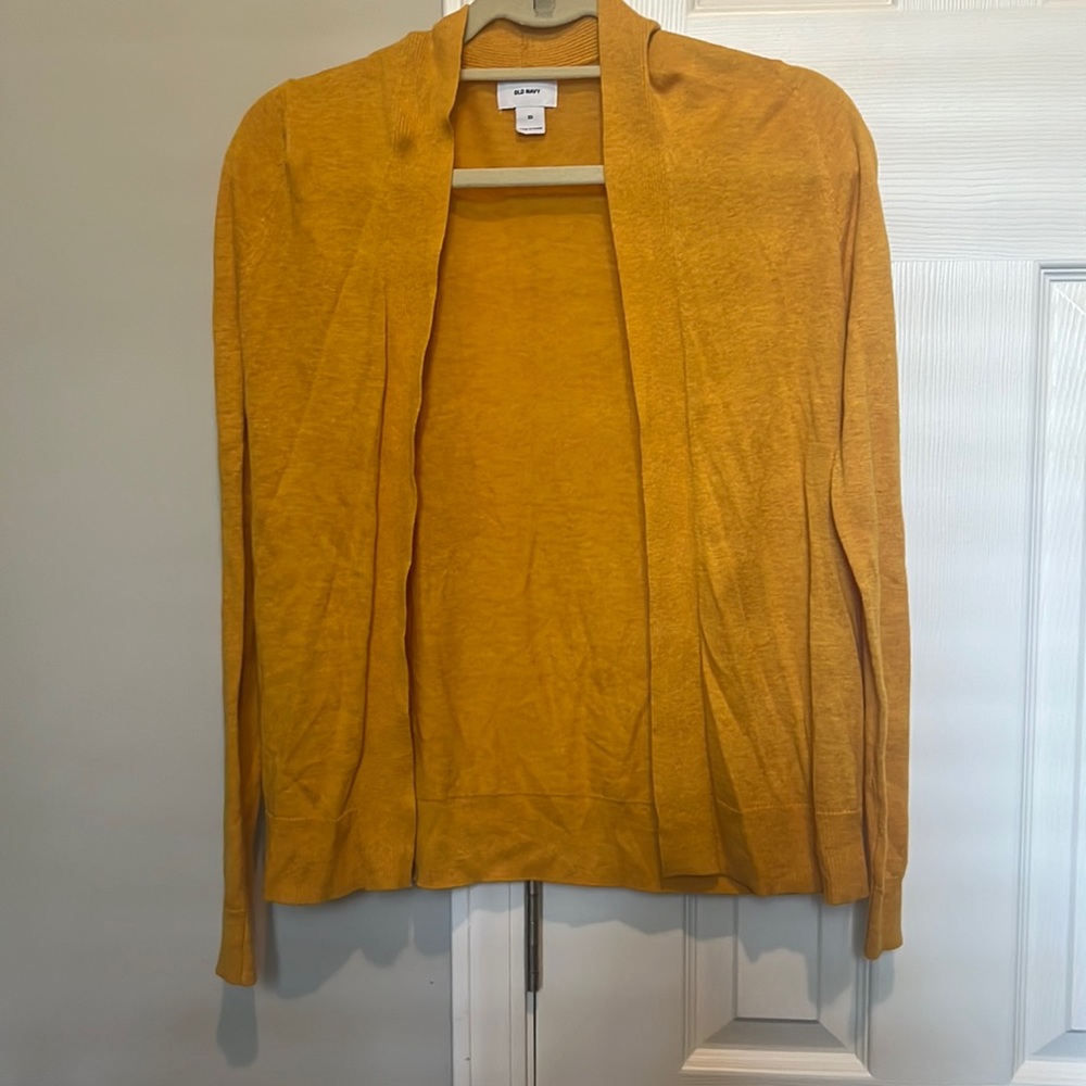 Old Navy Cardigan- Yellow